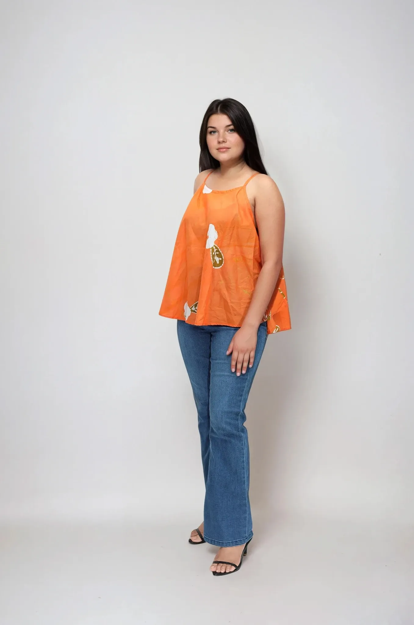 Hand Crafted Tropical Breeze Batik Top2