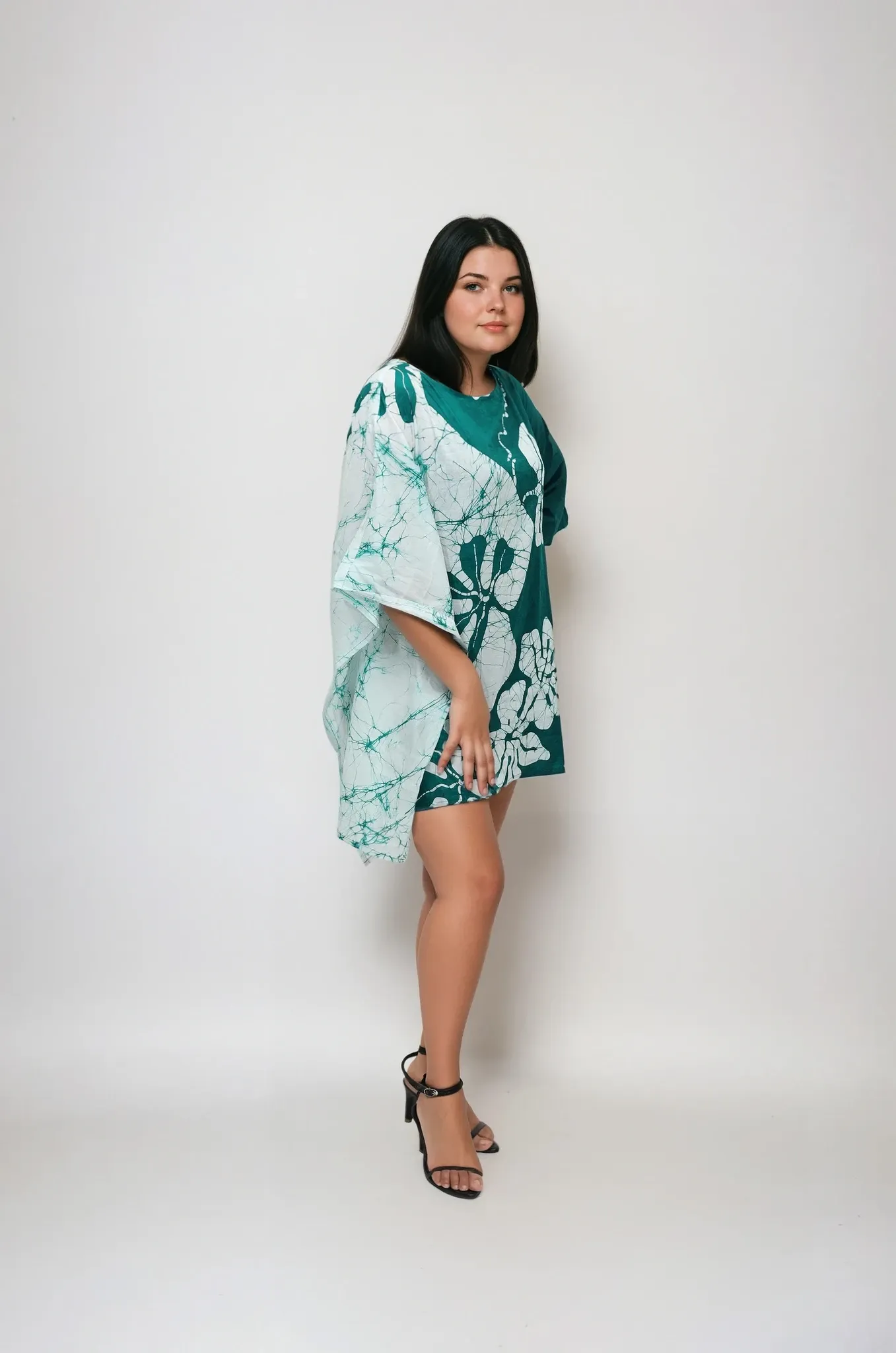 Hand Crafted Wild Colver Batik Dress3